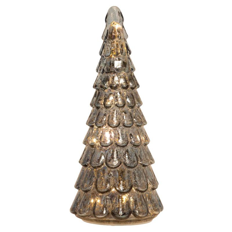 Stellar Haus 16cm Blue Frost Drop Tree image number 2
